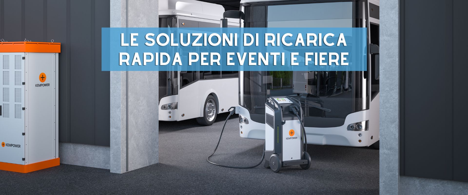 ricarica rapida per eventi e fiere